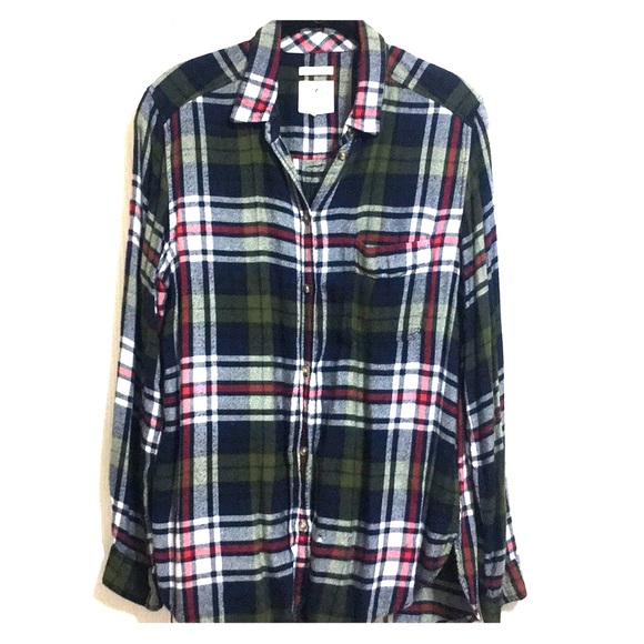 American Eagle Outfitters Tops - American Eagle Boyfriend Fit Blouse